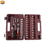 مجموعه 46 عددی آچار و سری بکس و پیچ گوشتی اسرانوی مدل A1-X046A - Image 4