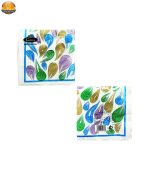 دستمال سفره گلریز مدل table napkin طرح بتجغه بسته 20 عددی - تصویر 2