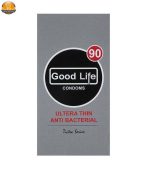 کاندوم گودلایف مدل Ultra Thin Anti Bacterial بسته 12 عددی