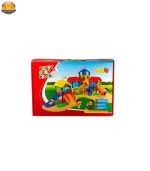 بازی آموزشی 58 تکه تک توی مدل Happy Park Blocks