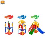 بازی آموزشی 58 تکه تک توی مدل Happy Park Blocks - Image 3