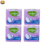 نوار بهداشتی مولپد مدل Dry & Comfort سایز خیلی بزرگ مجموعه 4 عددی