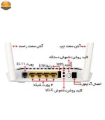 مودم روتر ADSL2 Plus بی‌سیم N300 دی-لینک مدل DSL-2750U New - تصویر 9