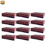دستمال کاغذی 100 برگ گلریز مدل اسکات کد 01 بسته 12 عددی | فروشگاه اینترنتی پخش کالای مرکزی