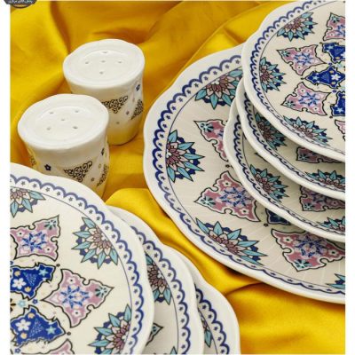 سرویس پذیرایی 9 پارچه مقصود سری نیلوفری مدل سورنا ورژن یک | فروشگاه اینترنتی پخش کالای مرکزی