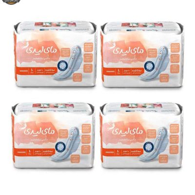 نوار بهداشتی بالدار مای لیدی مدل Maxi Sports سایز بزرگ مجموعه 4 عددی | فروشگاه اینترنتی پخش کالای مرکزی