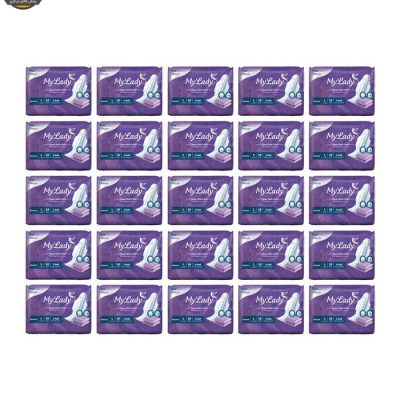 نوار بهداشتی مای لیدی مدل نیوکلاسیک سایز بزرگ بسته 25 عددی | فروشگاه اینترنتی پخش کالای مرکزی