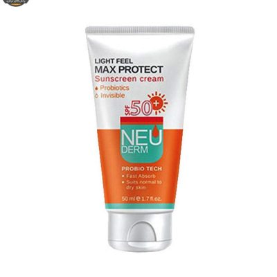 کرم ضد آفتاب نئودرم مدل MAX PROTECT حجم 50 میلی لیتر | فوشگاه اینترنتی پخش کالای مرکزی