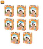 پوشک بچه مای بیبی مدل خانواده شاد سایز 2 هشت بسته 10 عددی | فروشگاه اینترنتی پخش کالای مرکزی