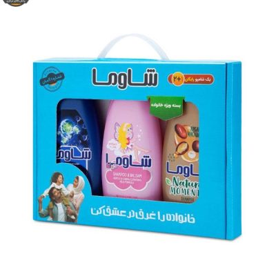 شامپو مو شاوما مدل Argan and Macadamia Oil حجم 400 میلی لیتر مجموعه 3 عددی | فروشگاه اینترنتی پخش کالای مرکزی