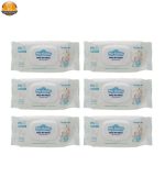 دستمال مرطوب کودک مای بیبی مدل sensitive بسته 6 عددی | فروشگاه اینترنتی پخش کالای مرکزی
