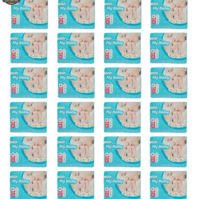 پوشک بچه مای بیبی مدل مهربان با پوست سایز 4 Plus بیست و چهار بسته 32 عددی | فروشگاه اینترنتی پخش کالای مرکزی