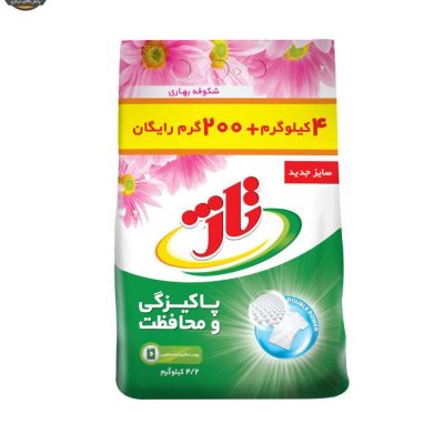 پودر ماشین لباسشویی تاژ مدل Double Power وزن 4.2 کیلوگرم | فروشگاه اینترنتی پخش کالای مرکزی