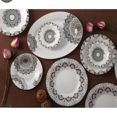 سرویس غذاخوری 25 پارچه آذین اوپال کد 133 | فروشگاه اینترنتی پخش کالای مرکزی