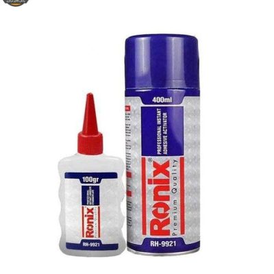 چسب 123 رونیکس مدل RH_9921 حجم 400 میلی‌لیتر بسته 25 عددی | روشگاه اینترنتی پخش کالای مرکزی