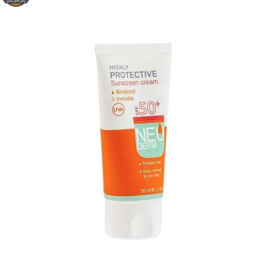 کرم ضد آفتاب نئودرم مدل Highly Protective Invisible SPF50 حجم 50 میلی لیتر | فروشگاه اینترنتی پخش کالای مرکزی