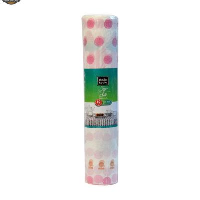 سفره یکبار مصرف کوالا مدل Silk طرح گلدان رول 10 متری | فرشگاه اینترنتی پخش کالای مرکزی