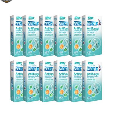 کاندوم ناچ کدکس مدل ANTIFUNGAL مجموعه 12 عددی | فروشگاه اینترنتی پخش کالای مرکزی