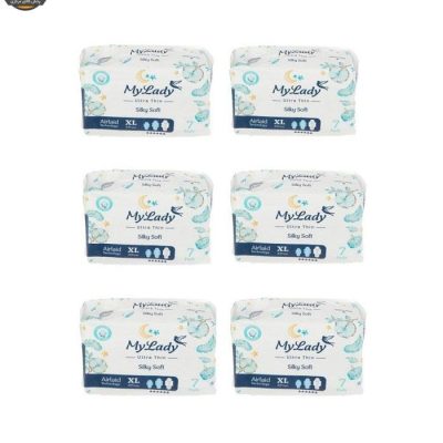 نوار بهداشتی مای لیدی مدل Silky Soft سايز خيلی بزرگ مجموعه 6 عددی | فروشگاه اینترنتی پخش کالای مرکزی