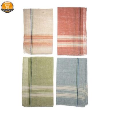 دستمال آشپزخانه ریوا مدل 144 سایز 60 × 40 بسته 4 عددی | فروشگاه اینترنتی پخش کالای مرکزی