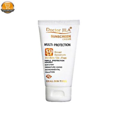 کرم ضد آفتاب دکتر ژیلا سری Multi Protection مدل Invisible حجم ۵۰ میلی لیتر | فروشگاه اینترنتی پخش کالای مرکزی