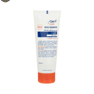 لوسیون ضد آفتاب آردن مدل bug guard حجم 75 میلی لیتر | فروشگاه اینترنتی پخش کالای مرکزی