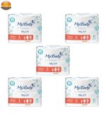 نوار بهداشتی مای لیدی مدل Silky Soft سایز بزرگ مجموعه 5 عددی | فروشگاه اینترنتی پخش کالای مرکزی