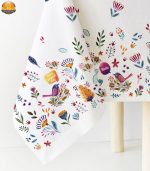 سفره یکبار مصرف کوالا مدل حریر طرح Happy Day رول 10 متری - Image 2