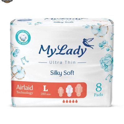 نوار بهداشتی مای لیدی مدل Silky Soft سایز بزرگ مجموعه 5 عددی | فروشگاه اینترنتی پخش کالای مرکزی