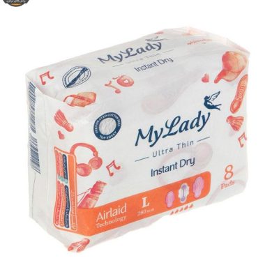نوار بهداشتی مای لیدی مدل Silky Soft سایز بزرگ مجموعه 6 عددی| فروشگاه اینترنتی پخش کالای مرکزی