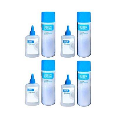 چسب 123 بروکس مدل BRX حجم 400 میلی لیتر بسته 4 عددی | فروشگاه اینترنتی پخش کالای مرکزی