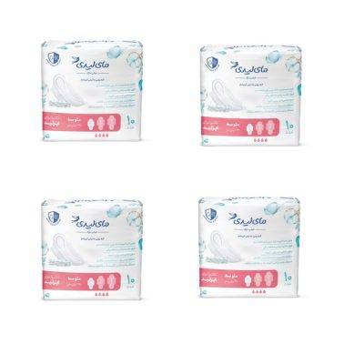 نوار بهداشتی مای لیدی مدل Silky Soft سایز متوسط مجموعه 4 عددی | فروشگاه اینترنتی پخش کالای مرکزی