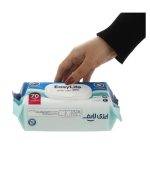 دستمال مرطوب ایزی لایف مدل 001 بسته 70 عددی | فروشگاه اینترنتی پخس کالای مرکزی