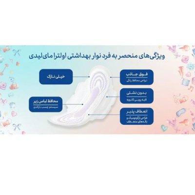 نوار بهداشتی مای لیدی مدل Silky Soft سایز متوسط مجموعه 6 عددی | فروشگاه اینترنتی پخش کالای مرکزی