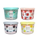 ظرف نگهدارنده مدل sweet home کد 8850 مجموعه 4 عددی | فروشگاه اینترنتی پخش کالای مرکزی