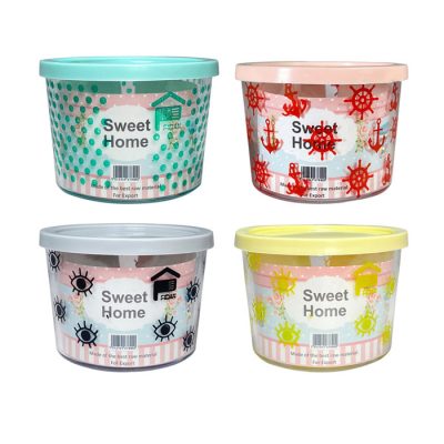 ظرف نگهدارنده مدل sweet home کد 8850 مجموعه 4 عددی | فروشگاه اینترنتی پخش کالای مرکزی