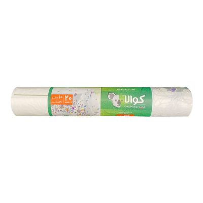 سفره یکبار مصرف کوالا مدل silk طرح گل رول 10 متری | فروشگاه اینترنیت پخش کالای مرکزی