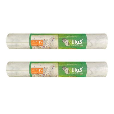 سفره یکبار مصرف کوالا مدل silk طرح سنگ رول 10 متری بسته 2 عددی | فروشگاه اینترنتی پخش کالای مرکزی