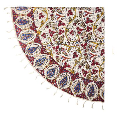 رومیزی قلمکار مدل بوستان کد 3716 | فروشگاه اینترنتی پخش کالای مرکزی