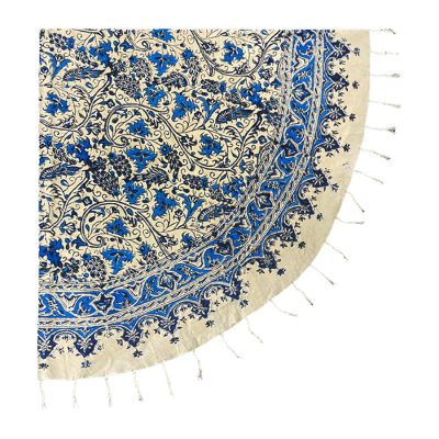 رومیزی قلمکار مدل نیل گون | فروشگاه اینترنتی پخش کالای مرکزی