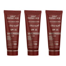 کرم ضد آفتاب آردن اکسپرت ایج مدل Vita-Sun حجم 45 میلی لیتر بسته 3 عددی