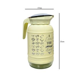 پارچ مدل شیشه ای 7024 طرح Love | فروشگاه اینترنتی پخش کالای مرکزی