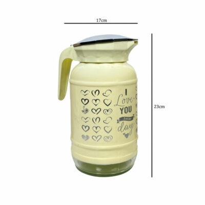 پارچ مدل شیشه ای 7024 طرح Love | فروشگاه اینترنتی پخش کالای مرکزی