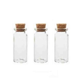 بطری دکوری مدل 15 درب چوب پنبه بسته 3 عددی | فروشگاه اینترنتی پخش کالای مرکزی