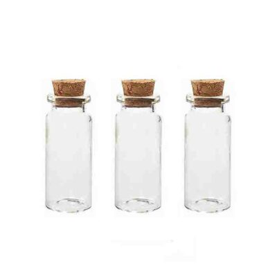 بطری دکوری مدل 15 درب چوب پنبه بسته 3 عددی | فروشگاه اینترنتی پخش کالای مرکزی