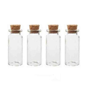 بطری دکوری مدل 15 درب چوب پنبه بسته 4 عددی | فروشگاه اینترنتی پخش کالای مرکزی