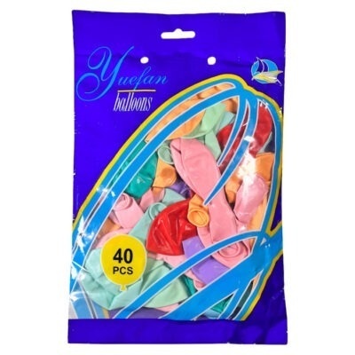 بادکنک کد 037 بسته 40 عددی | فروشگاه اینترنتی پخش کالای مرکزی