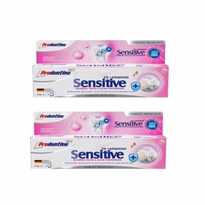 خمیر دندان پرودنتین مدل Sensitive حجم 150 میلی لیتر مجموعه 2 عددی | فروشگاه اینترنتی پخش کالای مرکزی