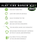 اسپری رفع پنچری لاستیک اسلایم مدل Smart Repair حجم 473 میلی لیتر | فروشگاه اینترنتی پخش کالای مرکزی