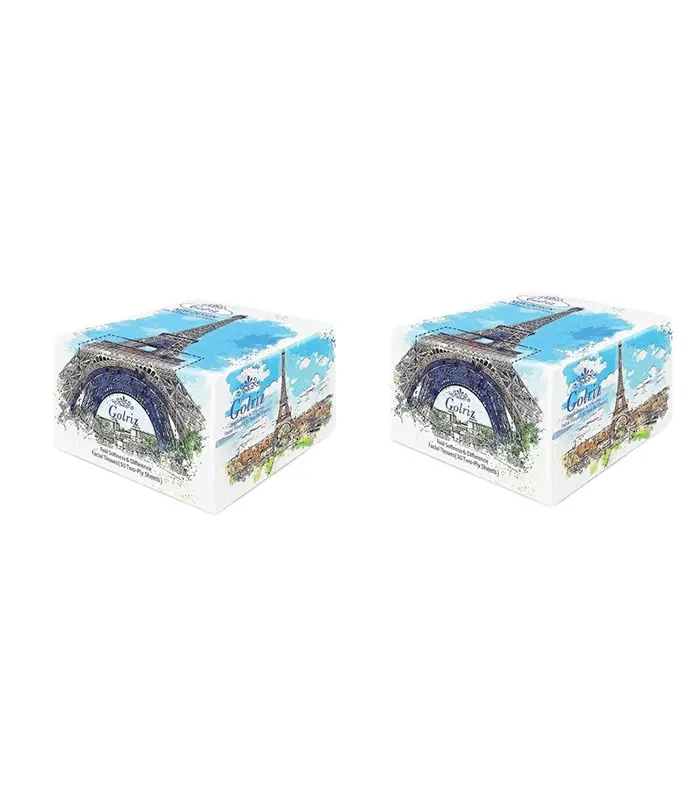دستمال کاغذی 50 برگ گلریز مدل ایفل کد 3 بسته 2 عددی | فروشگاه اینترنتی پخش کالای مرکزی دستمال کاغذی 50 برگ گلریز مدل ایفل کد 3 بسته 2 عددی | فروشگاه اینترنتی پخش کالای مرکزی